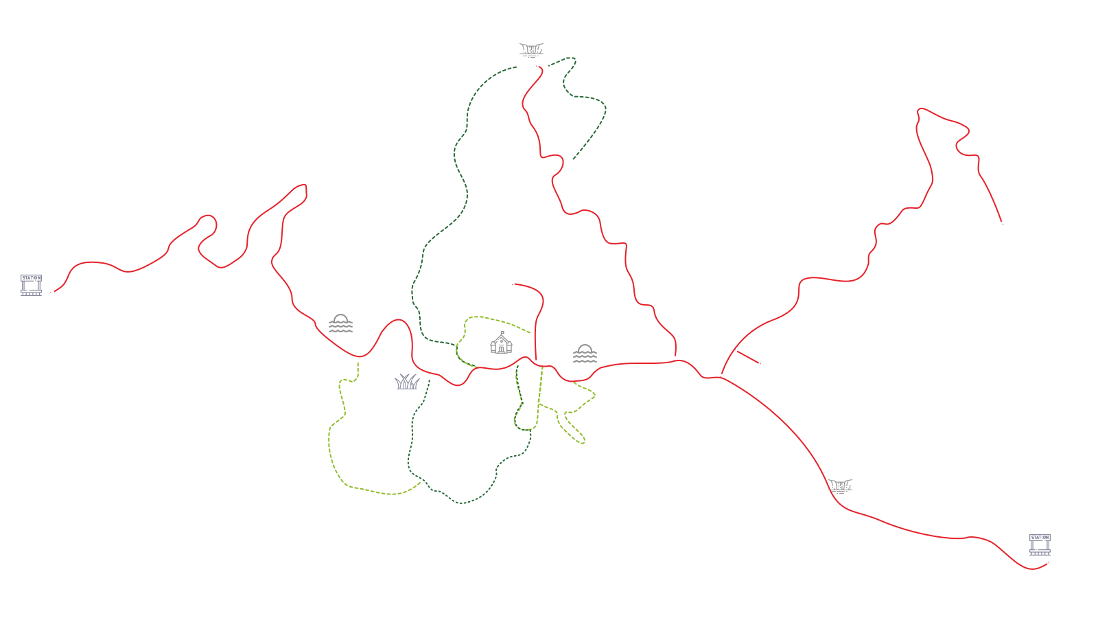 แผนที่เดินป่า